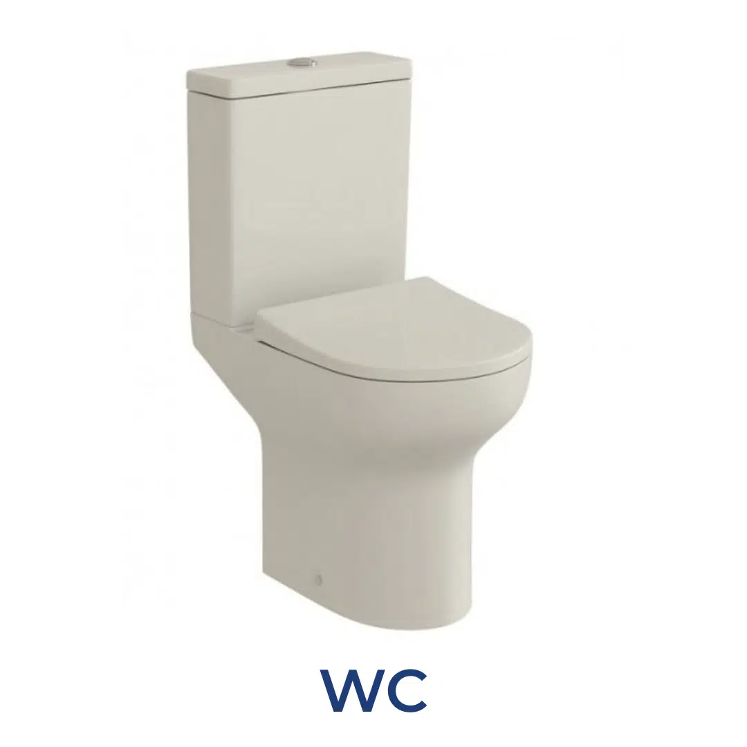 white toilet